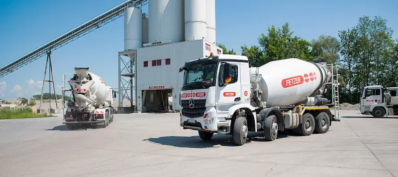 Fetzer Beton — Betonwerk & Fuhrpark